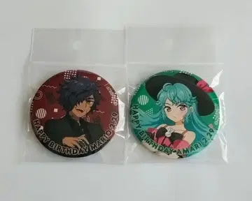 프리파라 캔뱃지 마리오 아마리