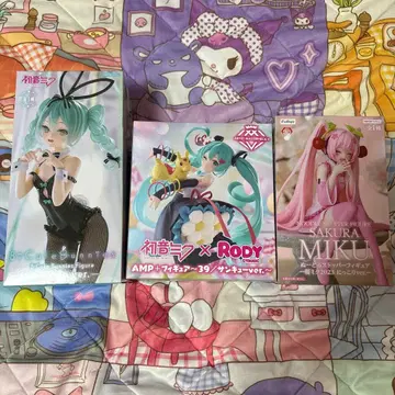 하츠네 미쿠 피규어 3개 세트