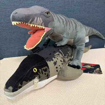 모사사우루스 숄더백 T Rex. L 봉제 인형 세트