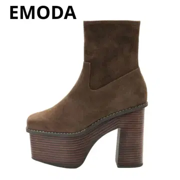 EMODA 에모다 벌키 라인 부츠 브라운