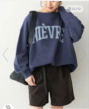 Spick&Span 루즈 로고 맨투맨