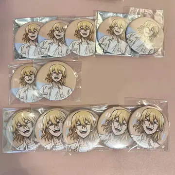 Dr.STONE 나나미 류스이 매트 캔 배지 믹스 가든 12점