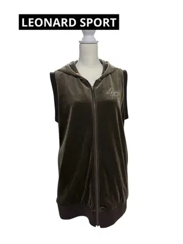 LEONARD SPORT 레오나르 벨로아 골프 베스트 후드 부착 42