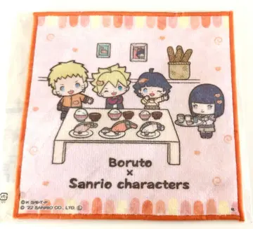 NARUTO BORUTO SANRIO 산리오 미니 타월 나루토 히나타