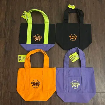 TRADER JOE'S 할로윈 토트백 4세트