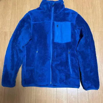 유니클로 방풍 플리스 자켓 파랑 M 사이즈