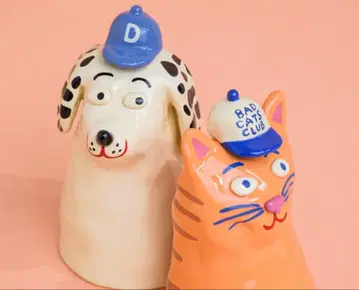 HONGAMA 미니어처 컬렉션 HONGAMA DOG와 CAT