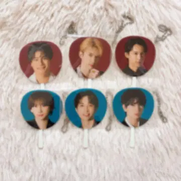 SixTONES 미니 부채 키링