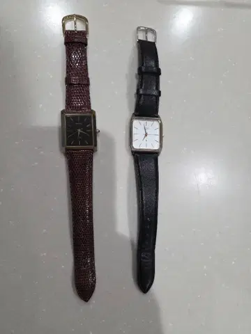 SEIKO 레트로 손목시계 2세트