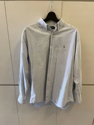 스트라이프 버튼다운 셔츠