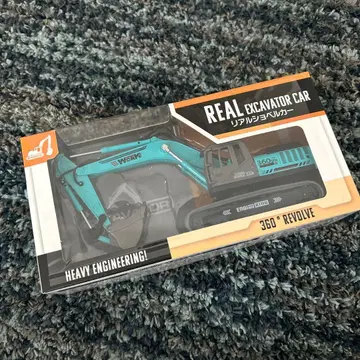 REAL EXCAVATOR CAR  블루 파랑