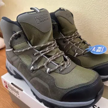 Alpine 방수 등산화 올리브 그린 27cm