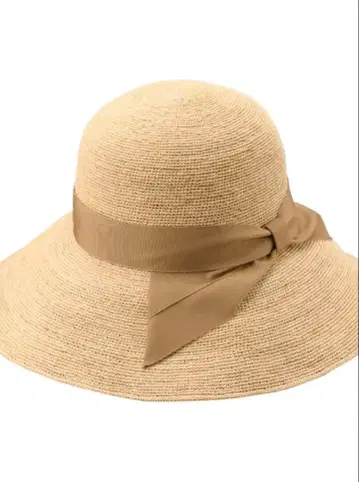 [ 미사용 ] 다나카 모자 가게 라피아 밀짚모자 사이즈 60cm