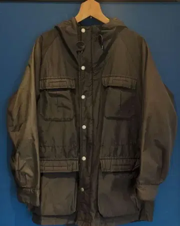 Mt RAINIER DESIGN 블랙 마운틴 후드티 S