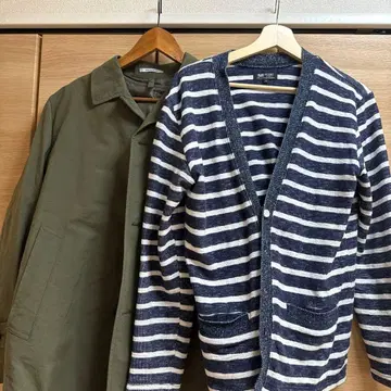 WorkTripOutfit 코트 beams 가디건