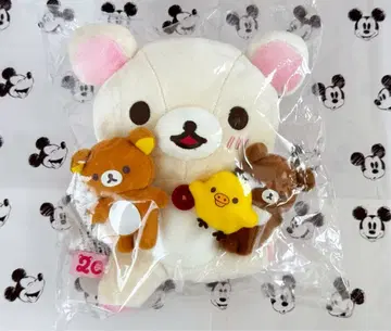 코리락쿠마 봉제 인형 다이지 20주년 스토어 한정판 키이로이토리 코구마