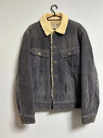 Lee 보아 카라 부착 자켓