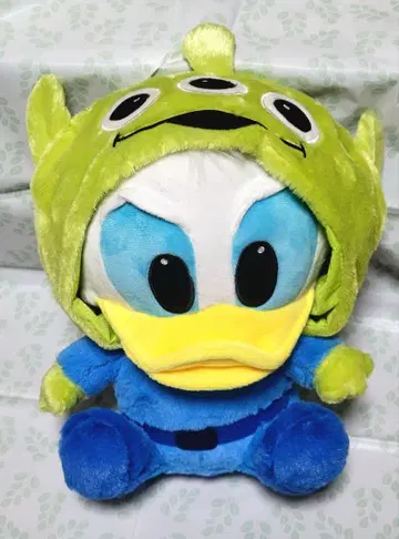 도널드 덕 에이리언 인형옷 봉제 인형 택 포함 새상품 디즈니 픽사