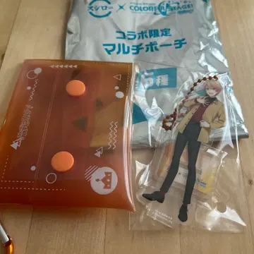 프로세카 스시로 멀티 파우치 & 아크릴 키링 세트