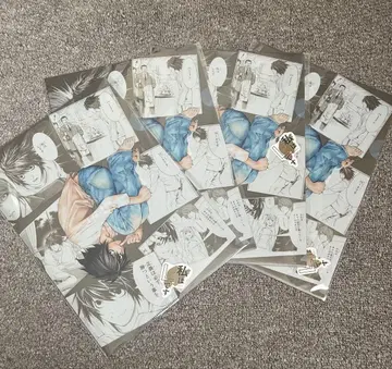 데스노트 DEATHNOTE DMM 복권 L 클리어 파일 D상 4장 세트