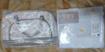 리락쿠마 보스턴 백 담요 2세트