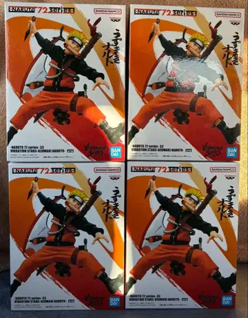 NARUTO 나루토 VIBRATION STARS 피규어 4개 세트