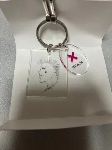 HUNTER x HUNTER 히소카 클리어 베이스 키링 H x H