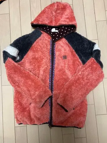 ROXY 록시 플리스 보아 후드티 블루종