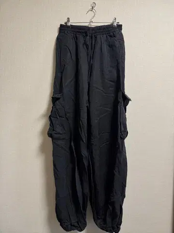 Y-3 블랙 카고 팬츠