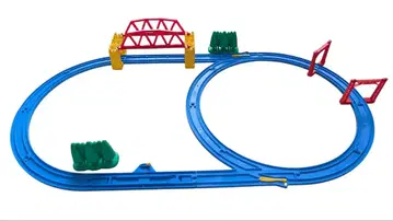 프라레일 간편 세트 역 정차 레버 포함