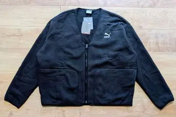 PUMA 블랙 플리스 자켓 WARMCELL 킹