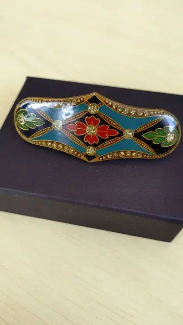 imac 놋쇠 에나멜 코팅 머리핀