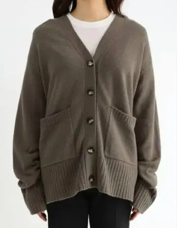 OUVRAGE CLASSE 가디건 브라운