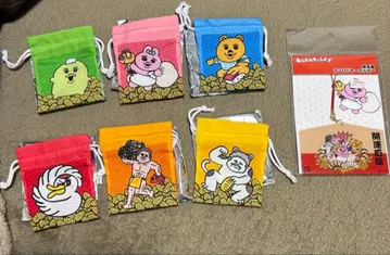 빤쮸토끼 복조리 컴프 세트 에마풍 아크릴 키링