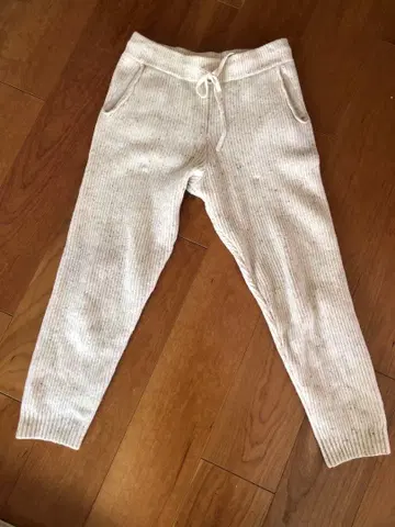 DouDou 니트 팬츠 니트 맨투맨형 팬츠