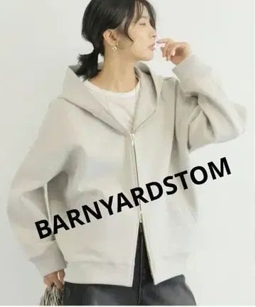 새상품급! BARNYARDSTORM 더블 지퍼 후드티