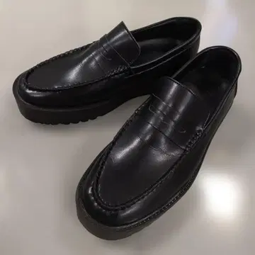 CASPER JOHN 가죽 로퍼 XS