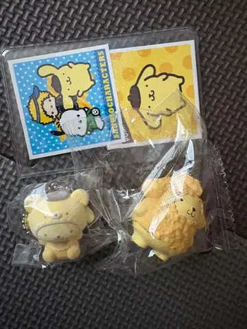 폼폼푸딩 캡슐 토이 4개 세트