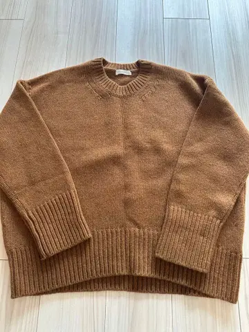 GALERIE VIE 브라운 니트 스웨터