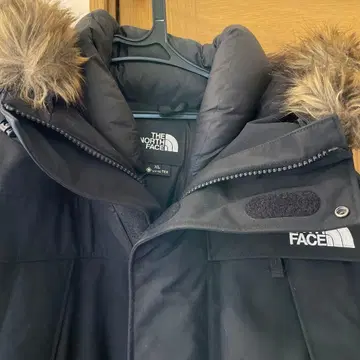 THE NORTH FACE 블랙 다운 자켓 XL