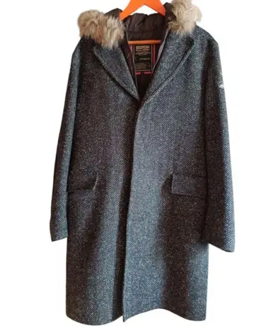 스코치앤소다 코트/ 에디페이스 다운셔츠 세트 판매