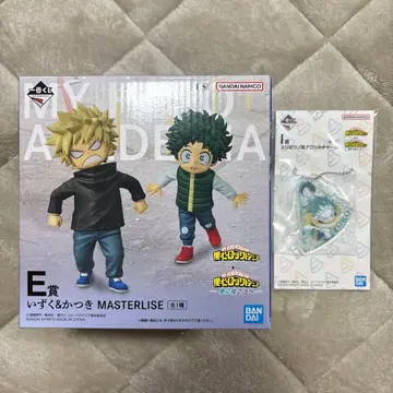 제일복권 나의 히어로 아카데미아 E상 이즈쿠&카츠키 피규어