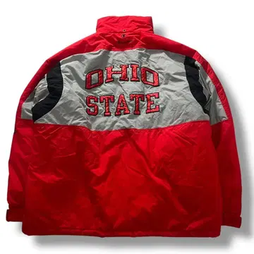 90s Champion OHIO 오하이오 칼리지 충전솜 나일론 자켓