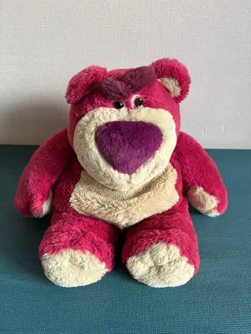 디즈니 랏소 핑크 곰 봉제 인형 신장 36