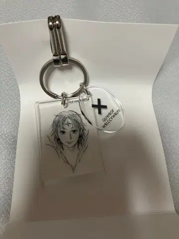 HUNTER x HUNTER 클로로 클리어베이스 키링 H x H