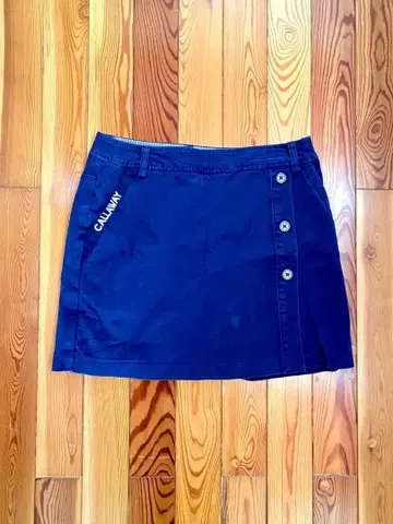 [ CALLAWAY 캘러웨이 ] 여성용 골프웨어 네이비 스커트 M
