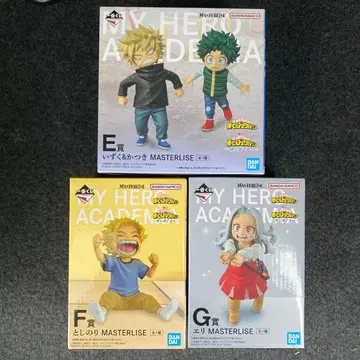 히로아카 제일복권 피규어 더 멀리 E상 F상 G상 3종 세트