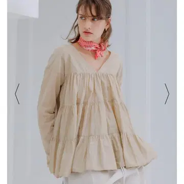 일본 한정판 마를레 블라우스