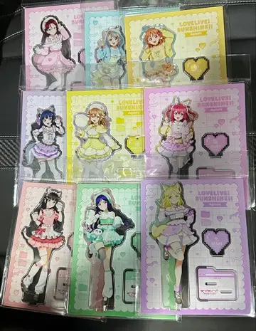 러브 라이브 Aqours 애니메가 소프맵 아크릴 스탠드