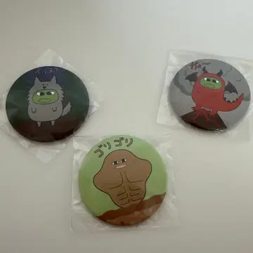 마에스케 캔뱃지 3개 세트